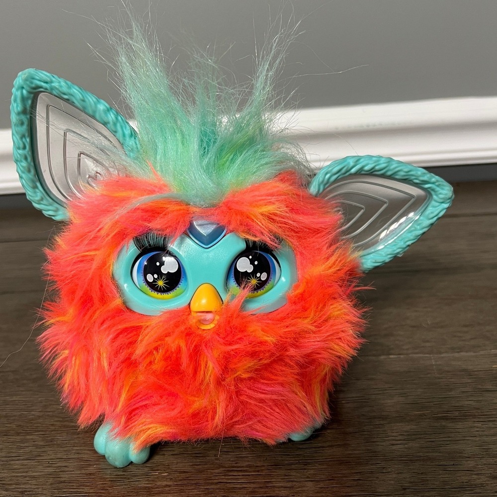 Furby Coral Interactive Talking Plush Toy‎ Hasbro 2023 - Tested Working